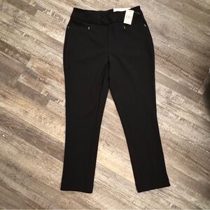 Cato Slim Mid Rise Black Dress Pants NWT Size XS